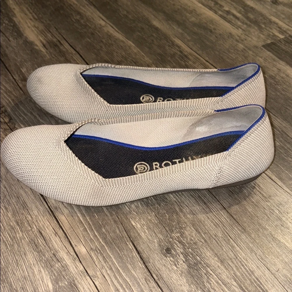 Rothy's Flax the flat round toe ballet flats size 8.5